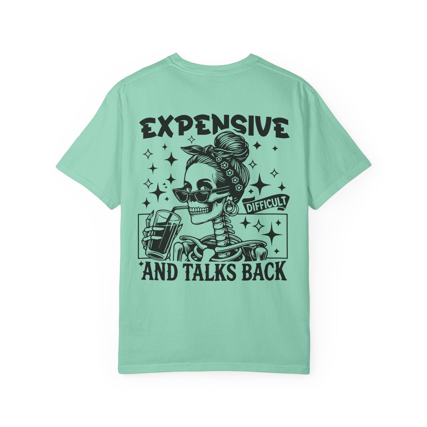 Comfort Colors Unisex T-Shirt with 'Expensive Talks' Design