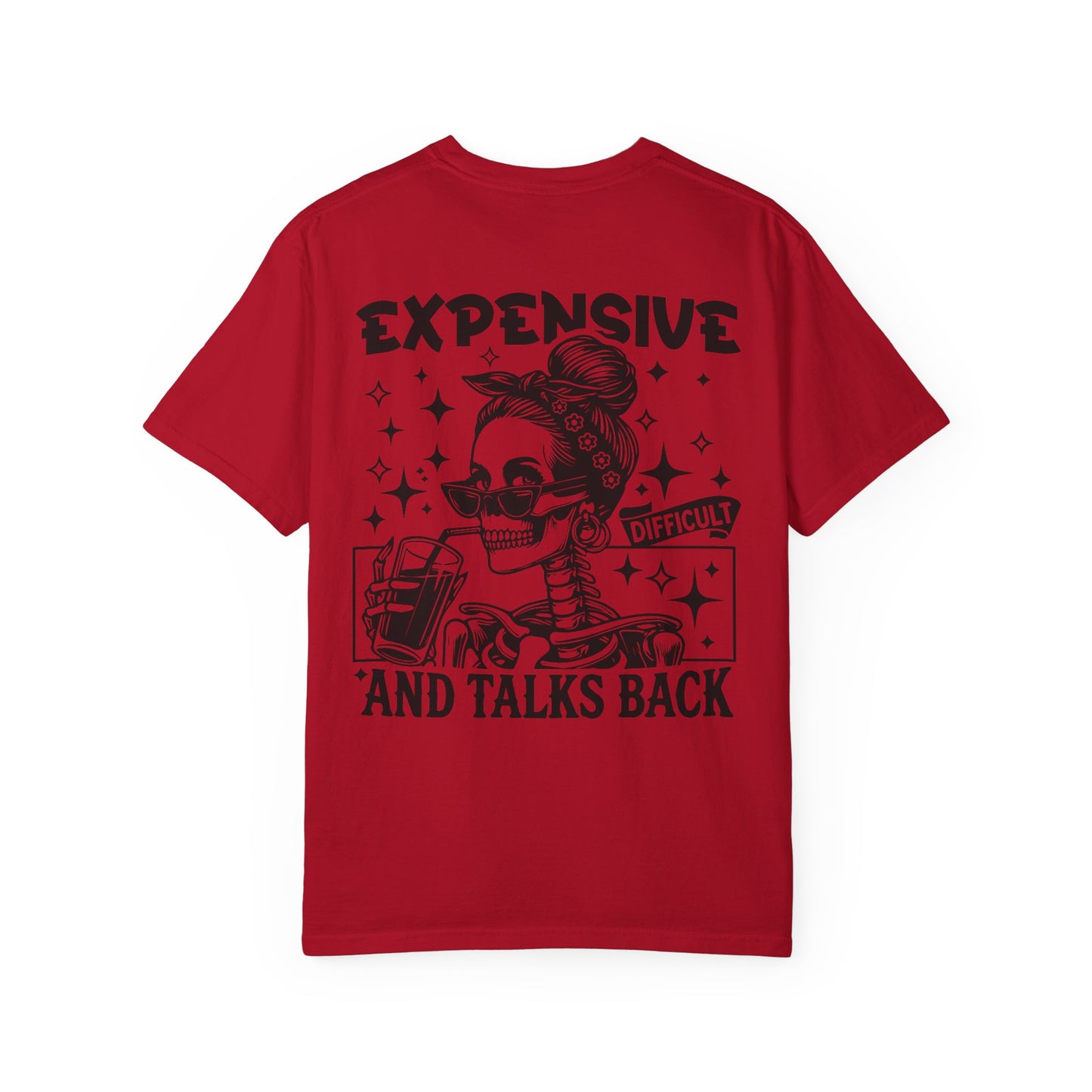 Comfort Colors Unisex T-Shirt with 'Expensive Talks' Design