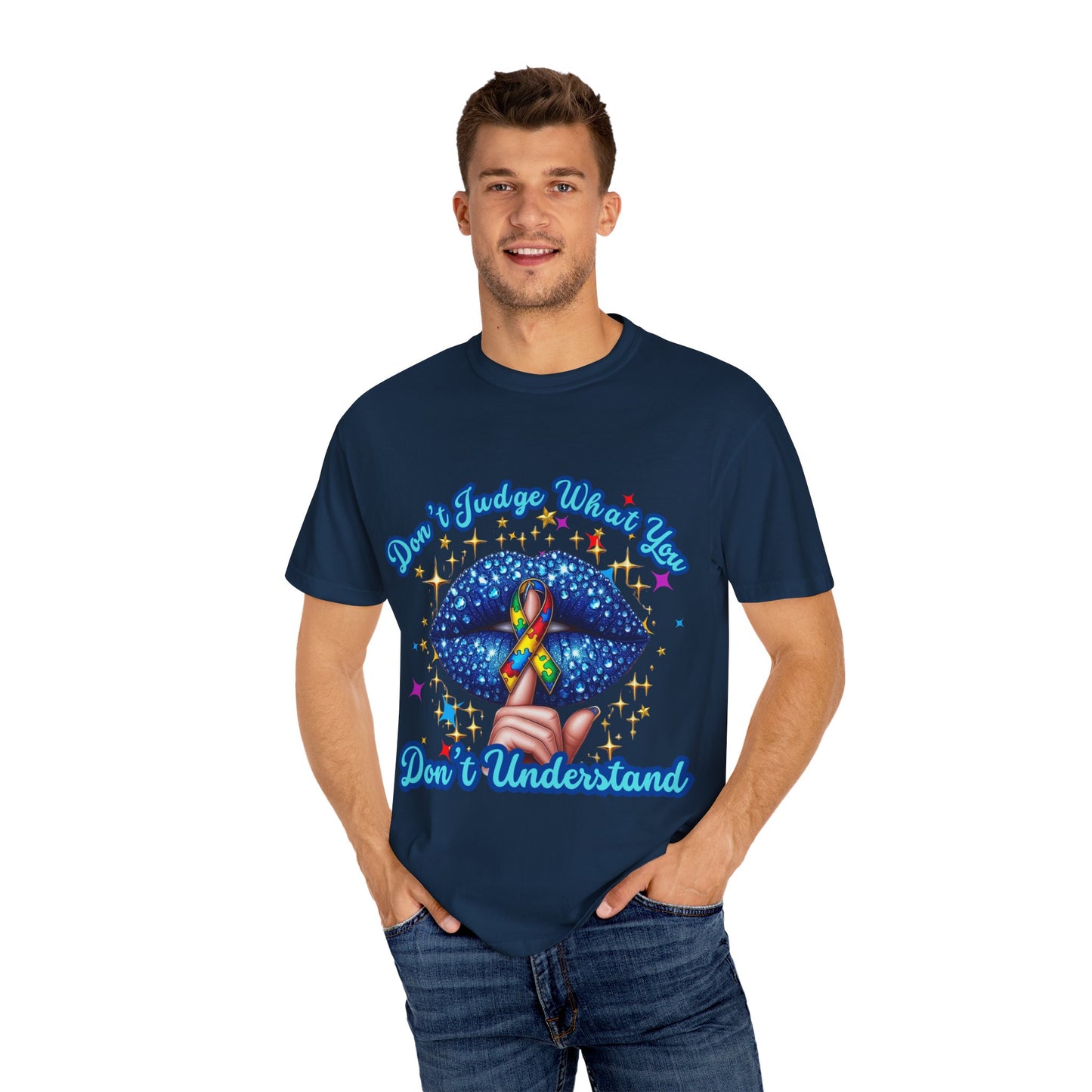 Don't Judge what you don't Understand Autism Awareness Comfort Colors T-shirt
