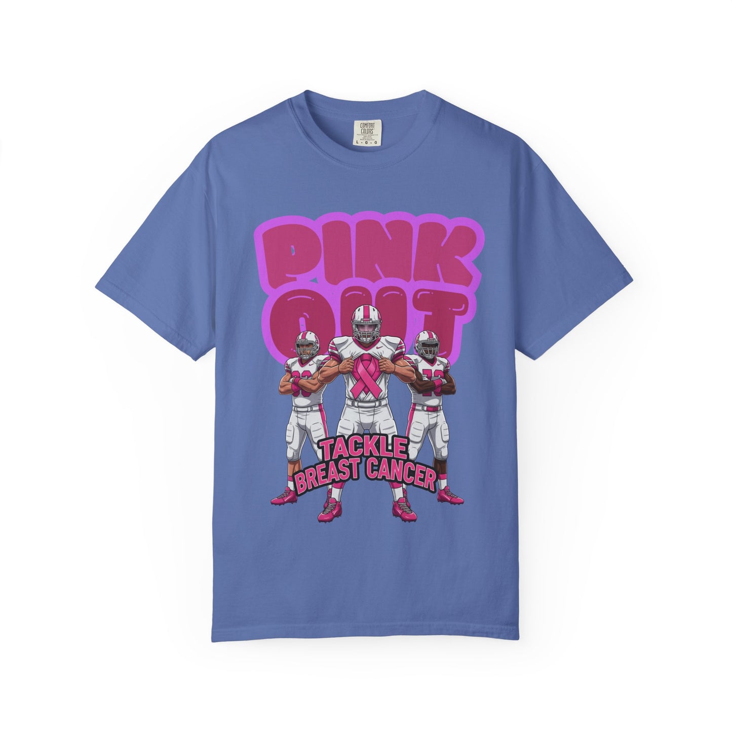 Pink Out T-Shirt, Breast Cancer Awareness, Comfort Colors