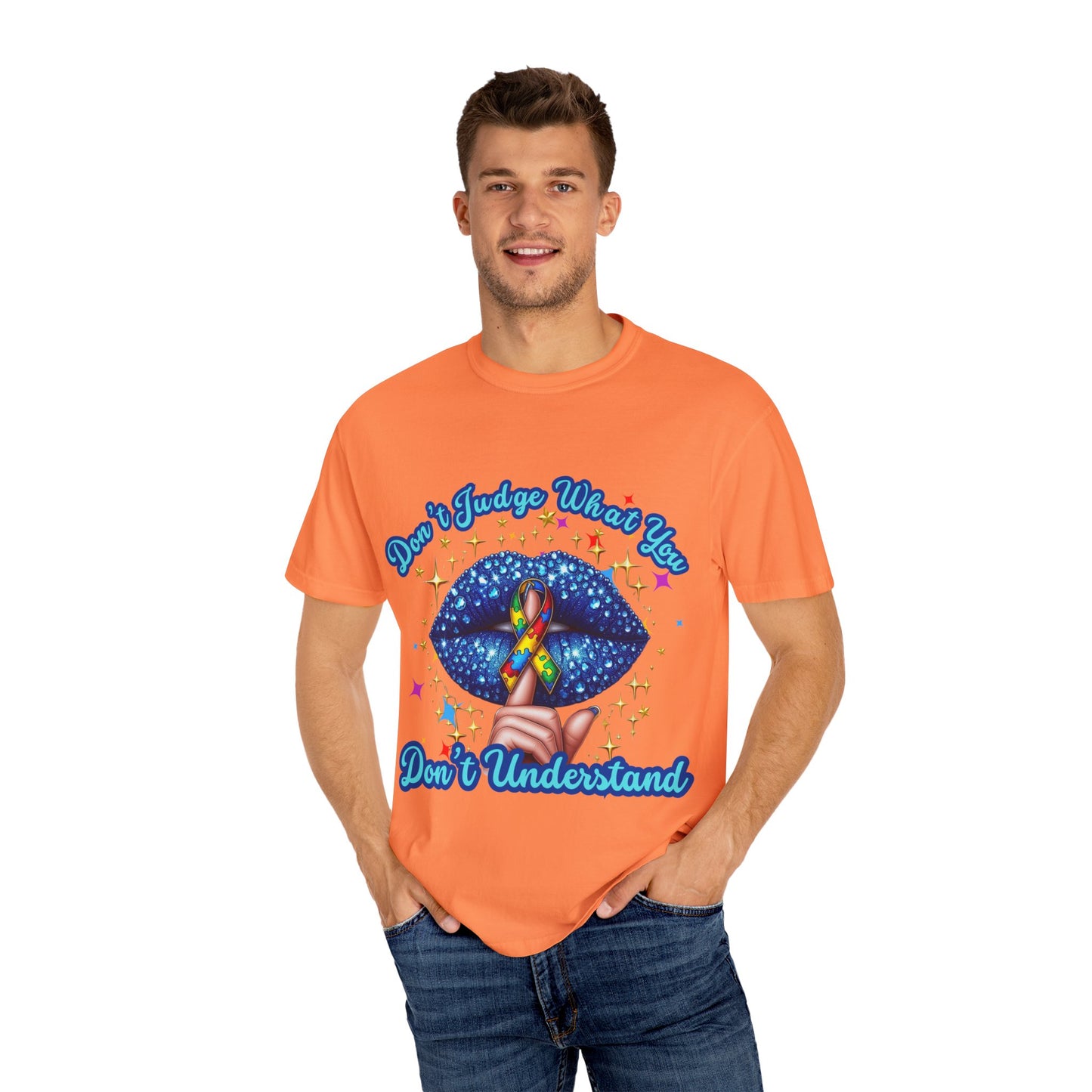 Don't Judge what you don't Understand Autism Awareness Comfort Colors T-shirt