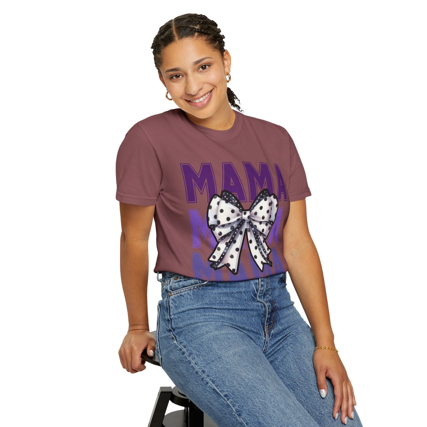Mama Bow Comfort Colors Unisex T-shirt