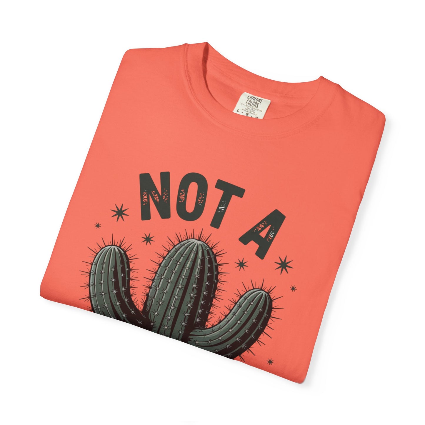 Not a Hugger Cactus Shirt – Funny Introvert Graphic Tee, Sarcastic Desert Plant Design, Anti-Social Gift Idea