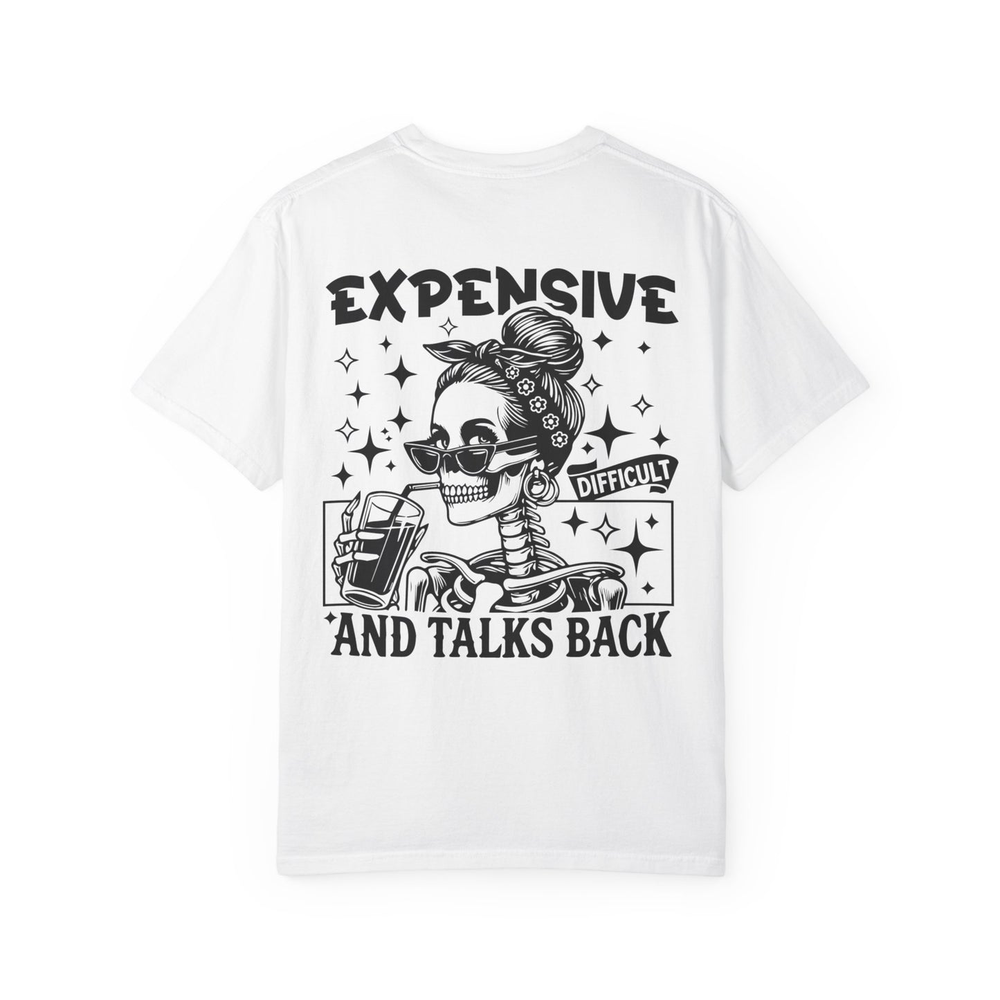 Comfort Colors Unisex T-Shirt with 'Expensive Talks' Design