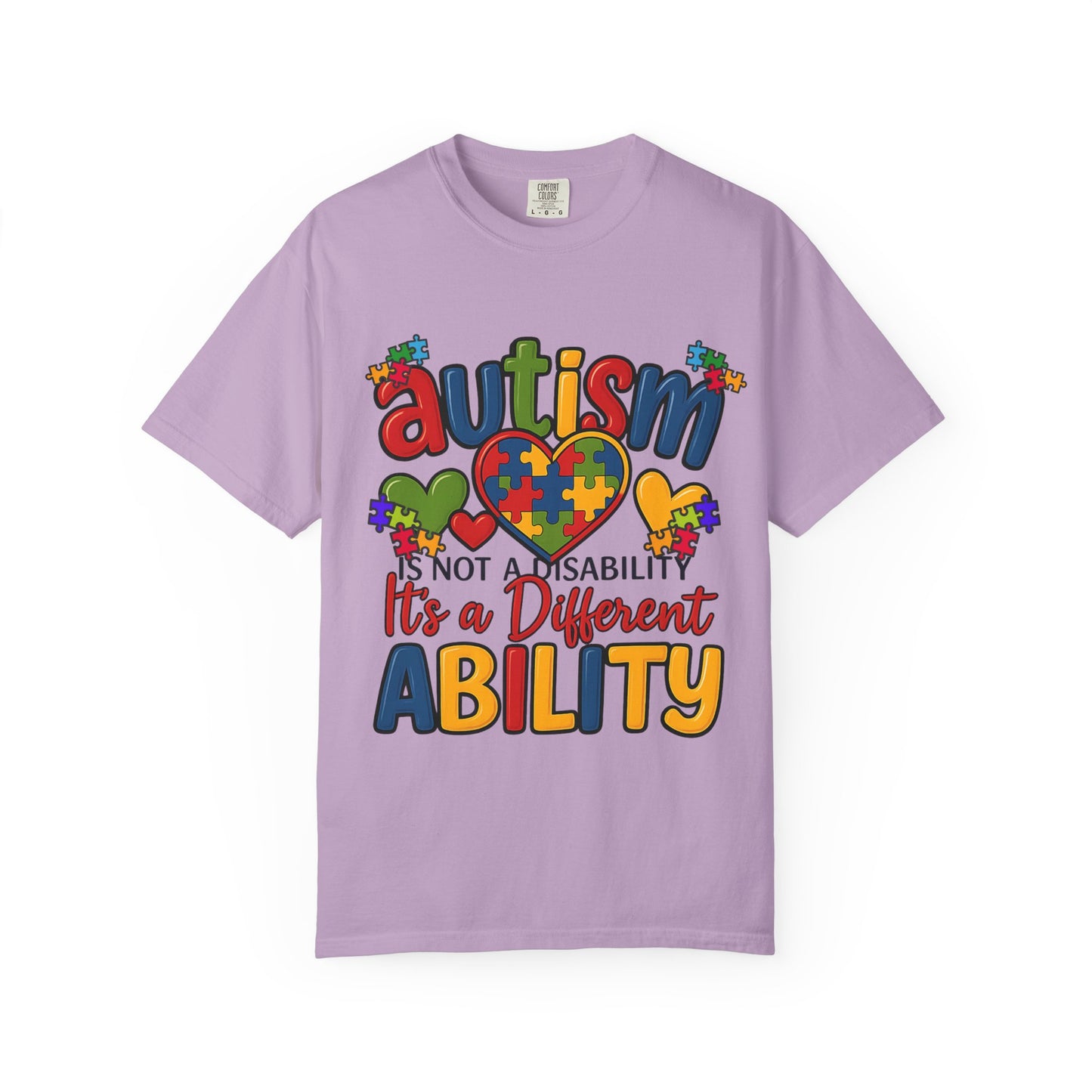 Autism Awareness Comfort Colors T-shirt