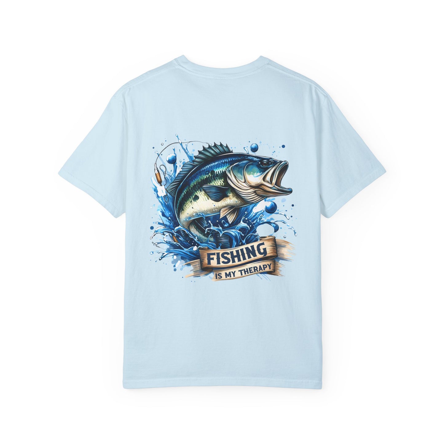 Fishing Therapy Unisex T-Shirt – Weekend Hooker Design