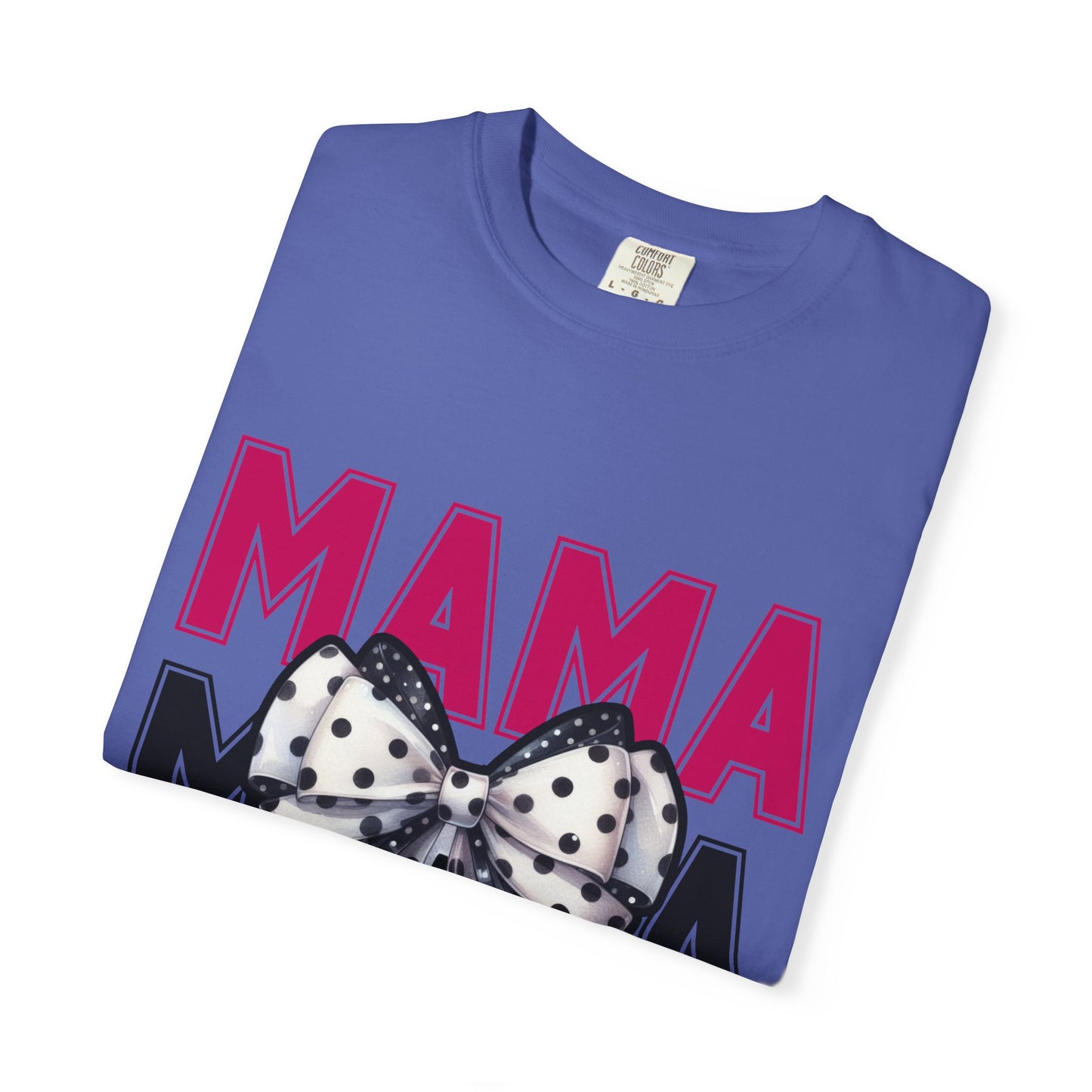 Mama Bow Comfort Colors Unisex T-Shirt - Gift for Moms | Stylish Garment-Dyed Tee