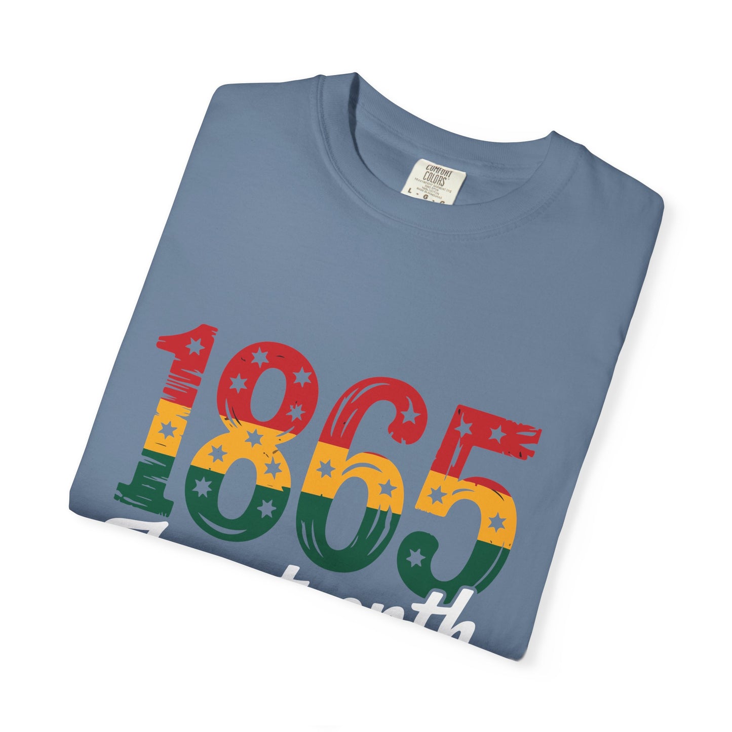 Juneteenth 1865 Shirt – Red Yellow Green Afro Pride Celebration Tee