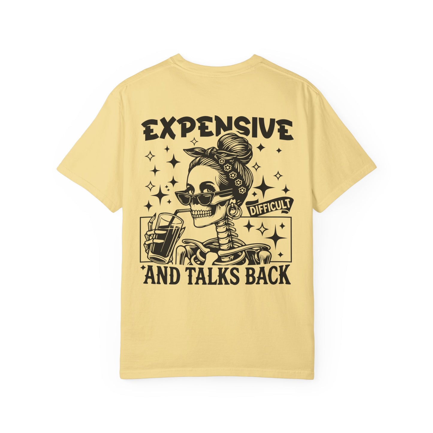 Comfort Colors Unisex T-Shirt with 'Expensive Talks' Design