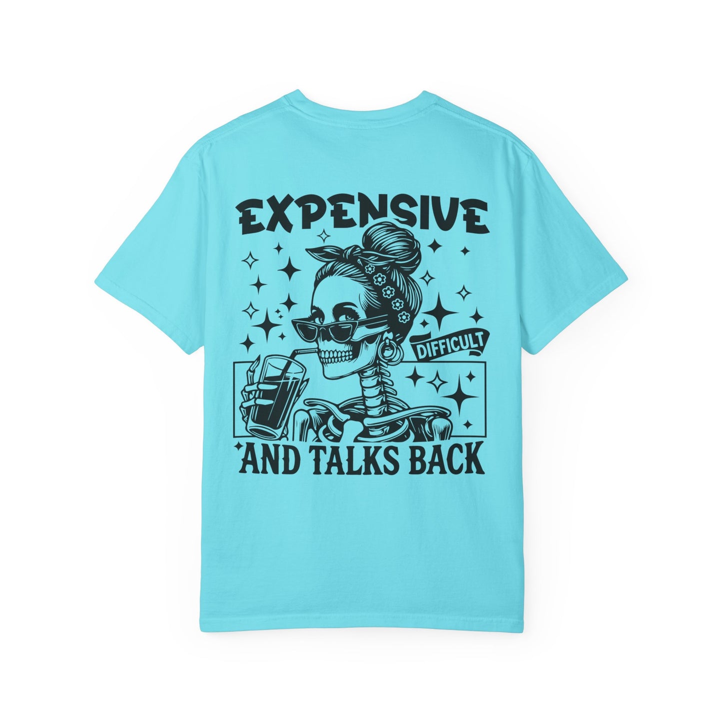 Comfort Colors Unisex T-Shirt with 'Expensive Talks' Design