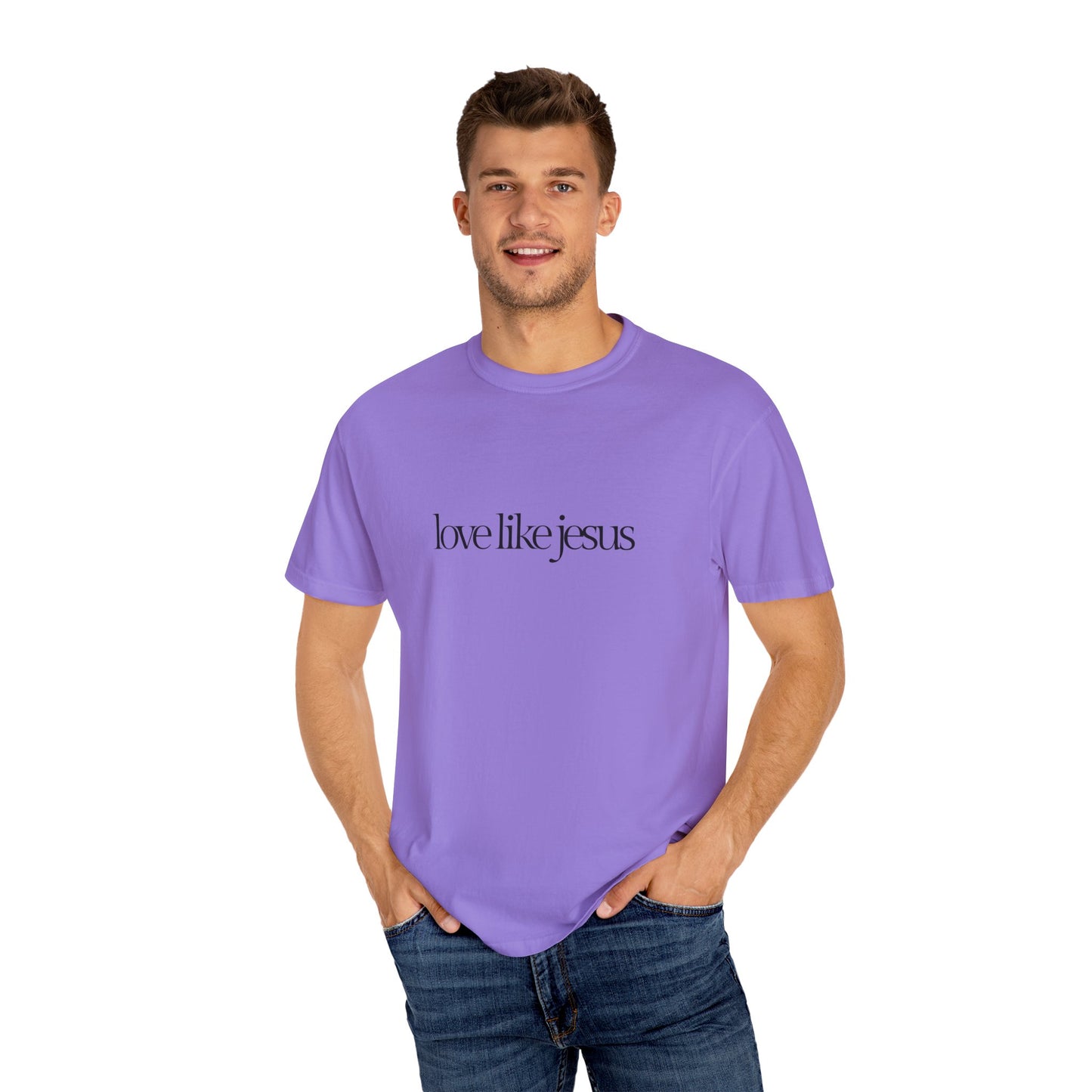 Love like Jesus Comfort colors T-shirt - 'Love Like Jesus' Inspirational Tee