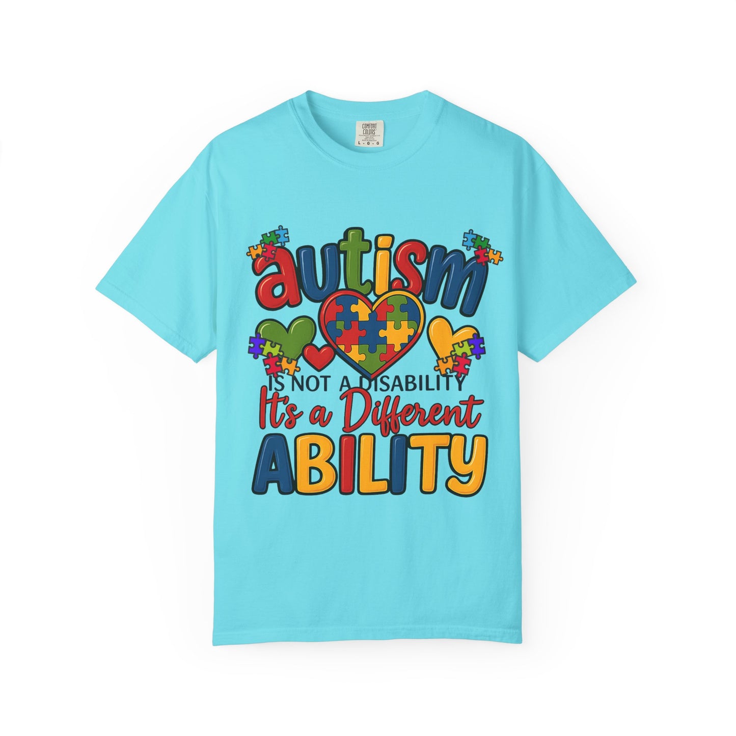 Autism Awareness Comfort Colors T-shirt