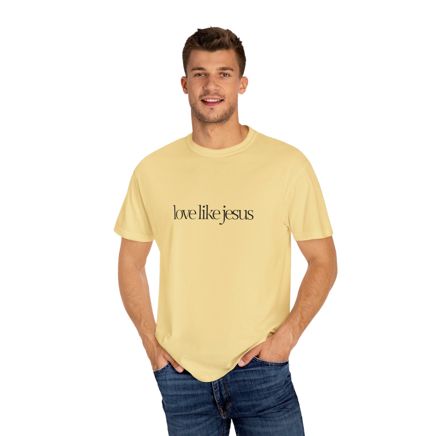 Love like Jesus Comfort colors T-shirt - 'Love Like Jesus' Inspirational Tee