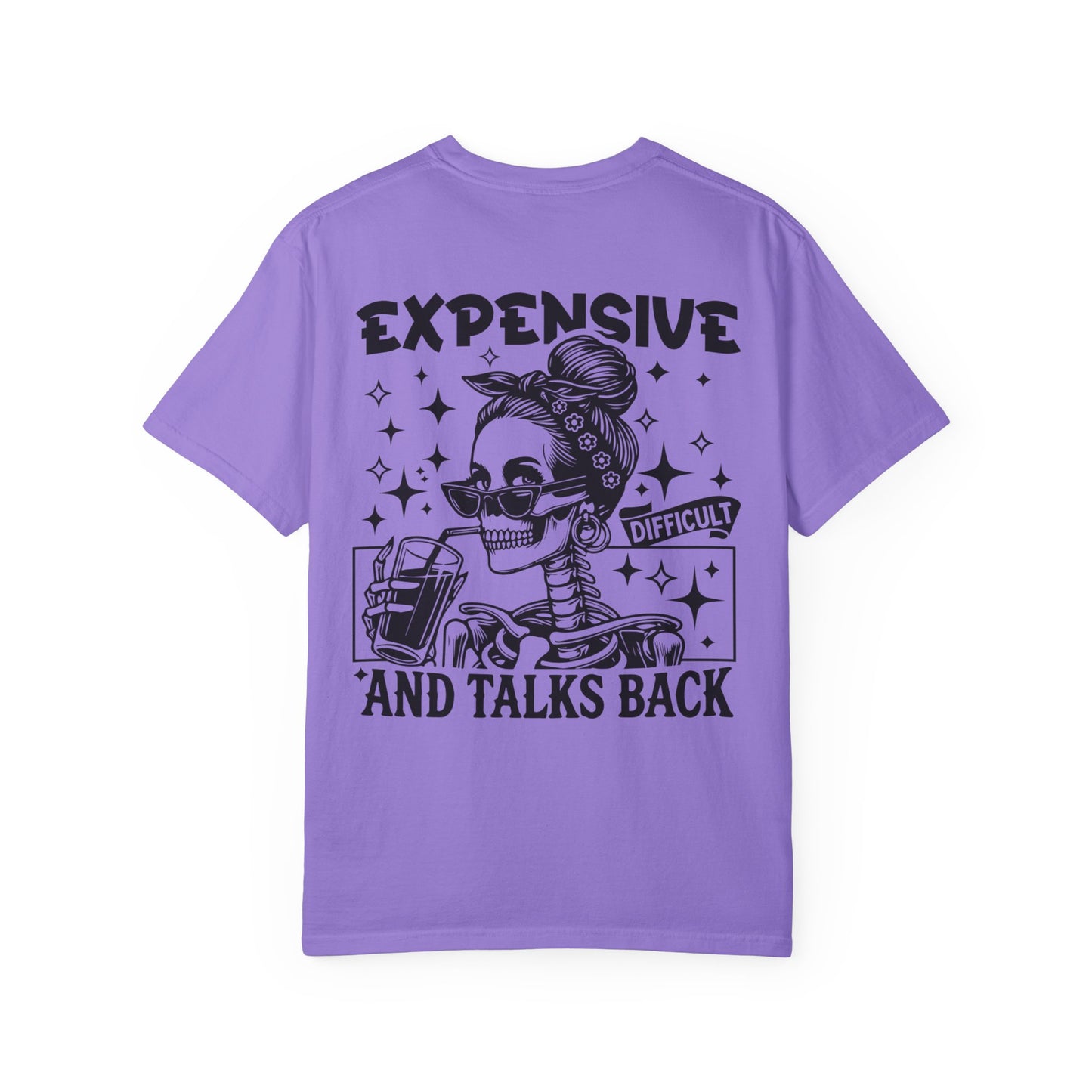 Comfort Colors Unisex T-Shirt with 'Expensive Talks' Design