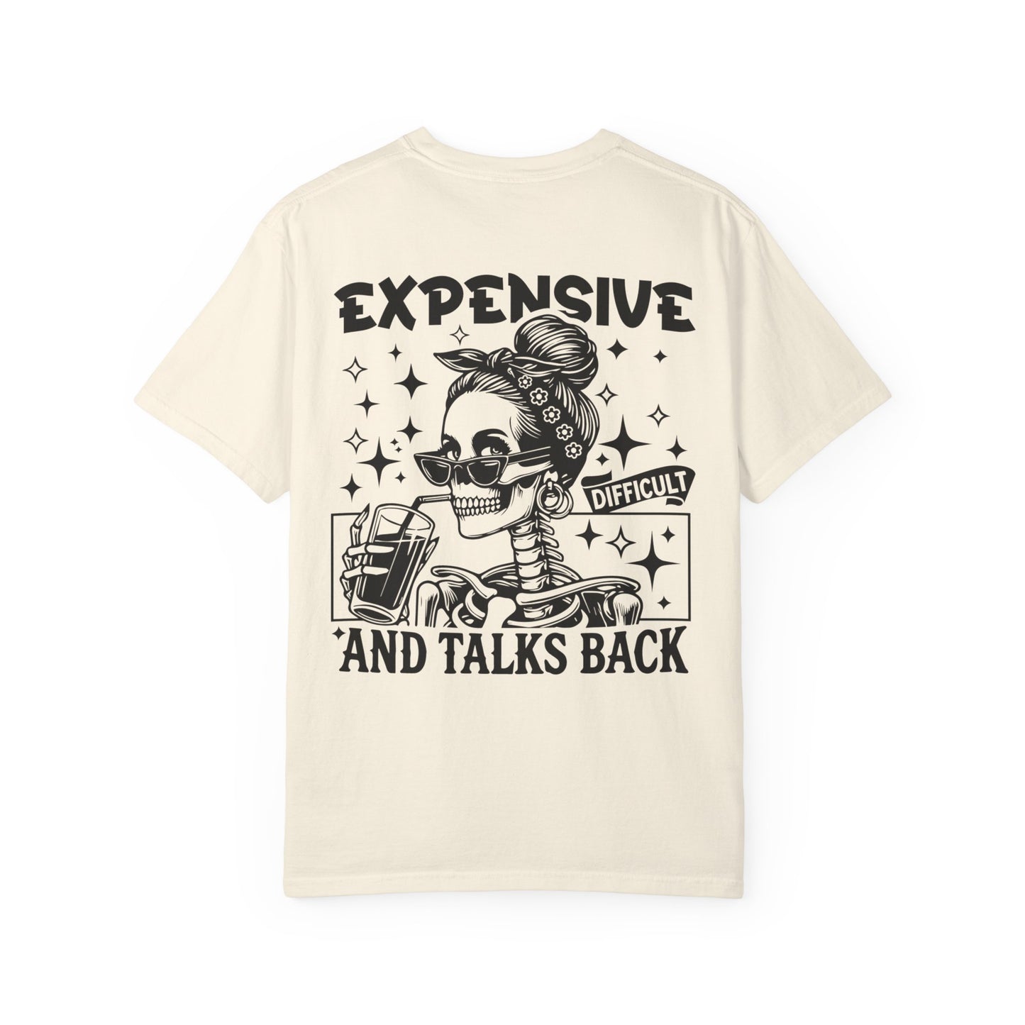 Comfort Colors Unisex T-Shirt with 'Expensive Talks' Design