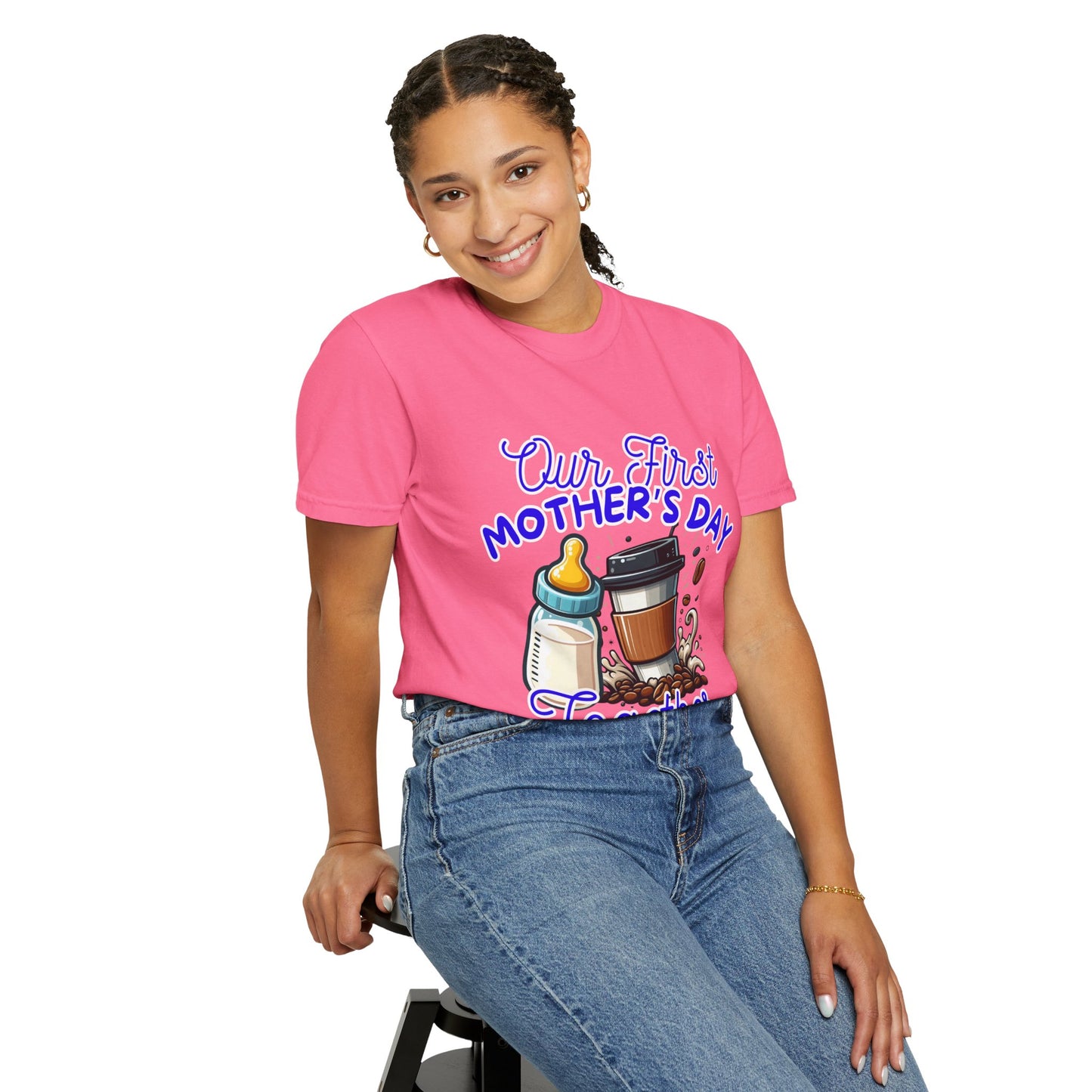 First Mother's Day Comfort Colors T-Shirt