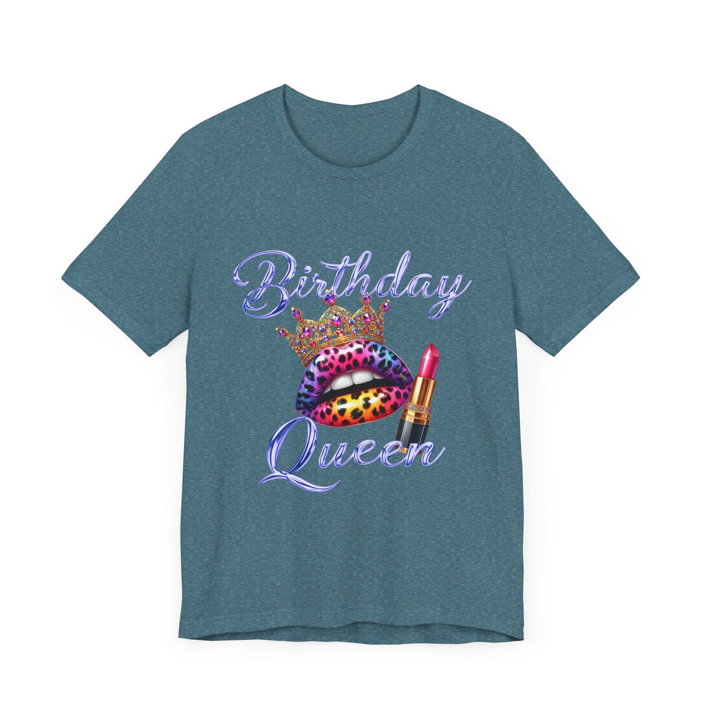 Birthday Queen Tee - Fun Unisex Jersey T-Shirt for Celebrations
