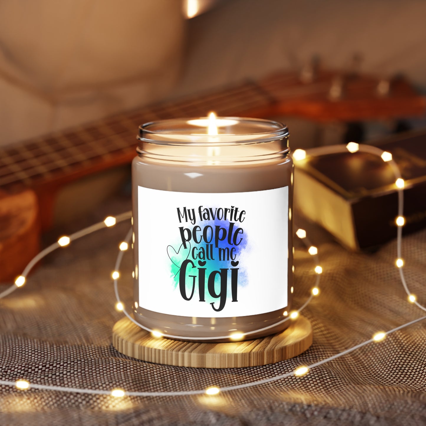 Scented Candle - My Favorite People Call Me Gigi