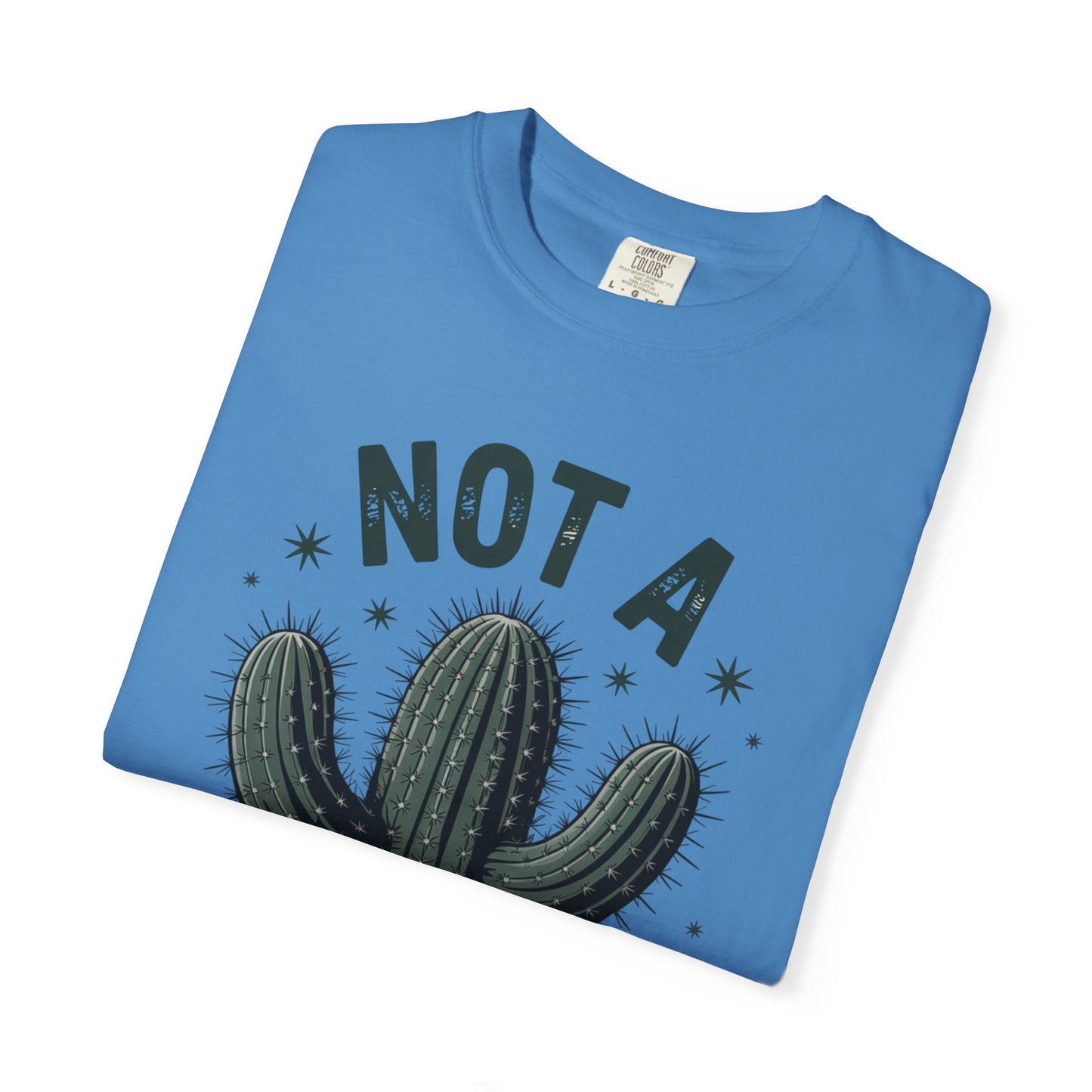Not a Hugger Cactus Shirt – Funny Introvert Graphic Tee, Sarcastic Desert Plant Design, Anti-Social Gift Idea