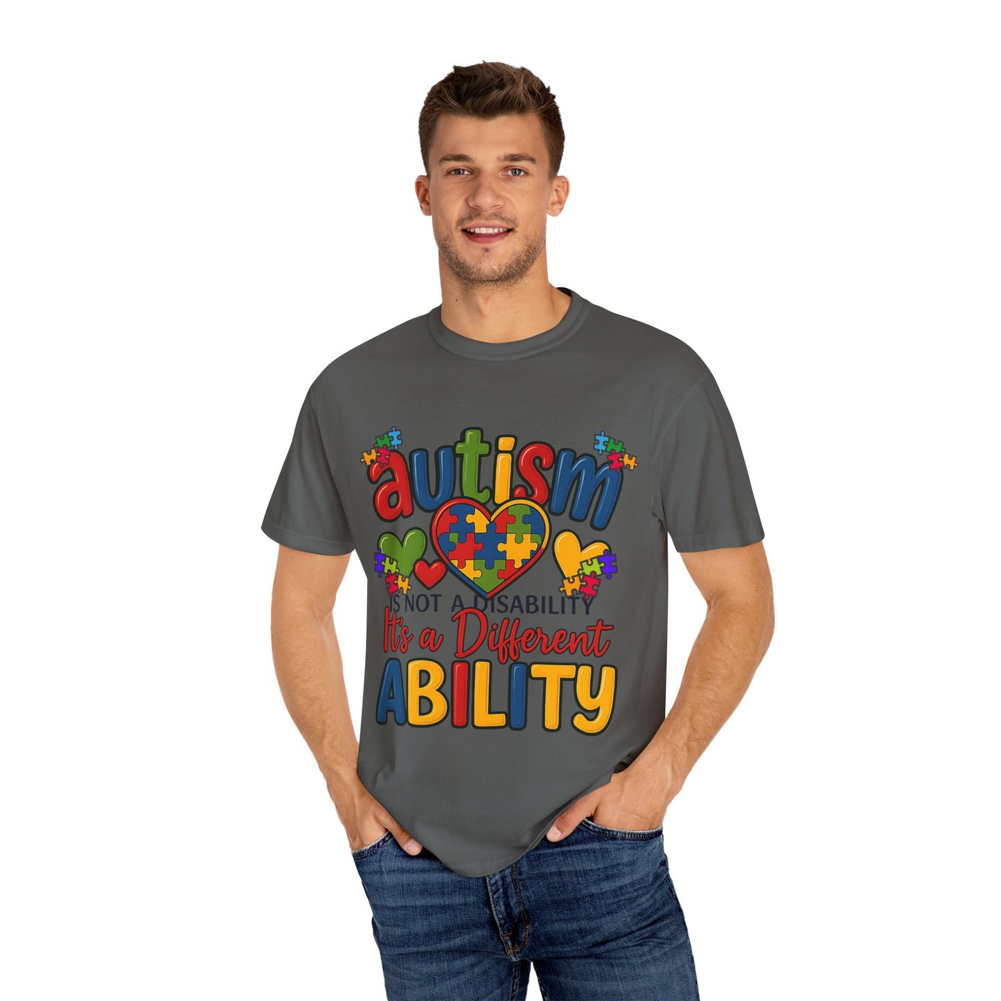 Autism Awareness Comfort Colors T-shirt