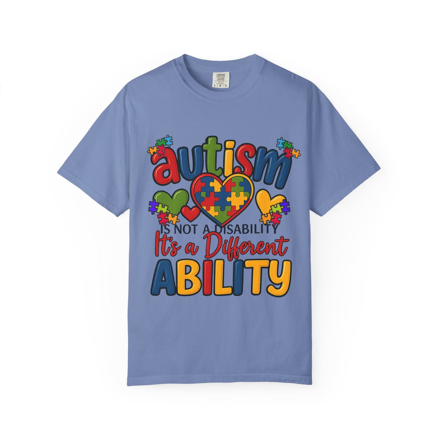 Autism Awareness Comfort Colors T-shirt