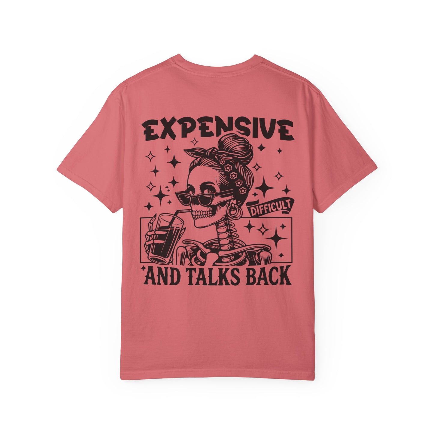 Comfort Colors Unisex T-Shirt with 'Expensive Talks' Design