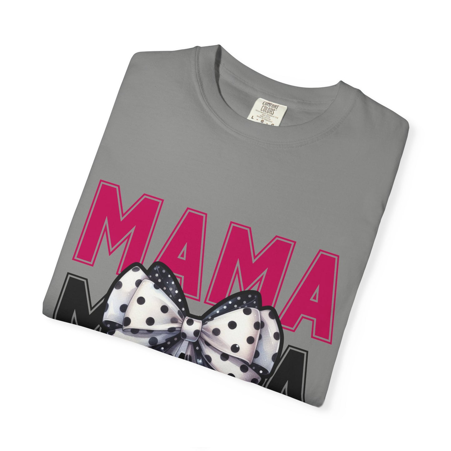 Mama Bow Comfort Colors Unisex T-Shirt - Gift for Moms | Stylish Garment-Dyed Tee