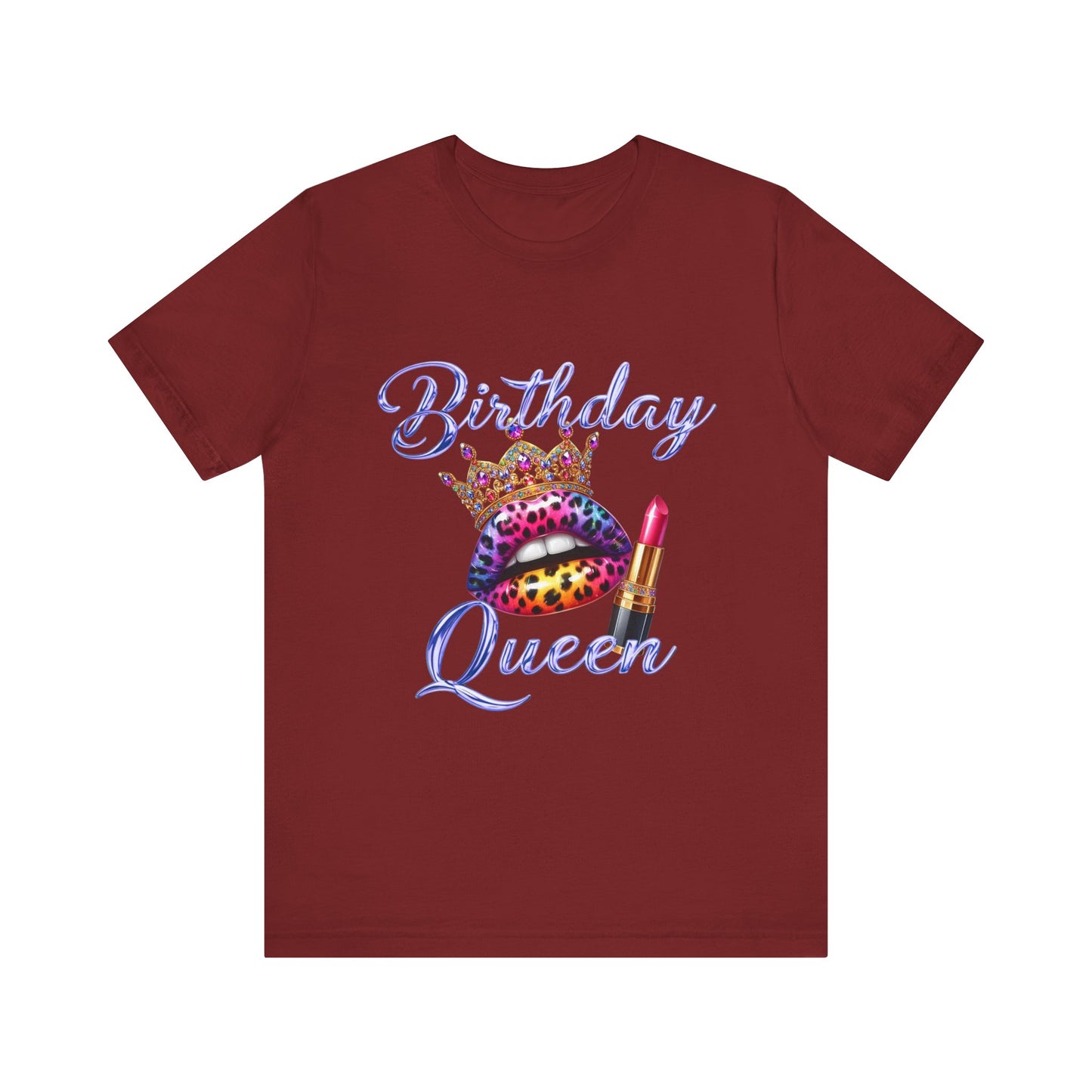 Birthday Queen Tee - Fun Unisex Jersey T-Shirt for Celebrations