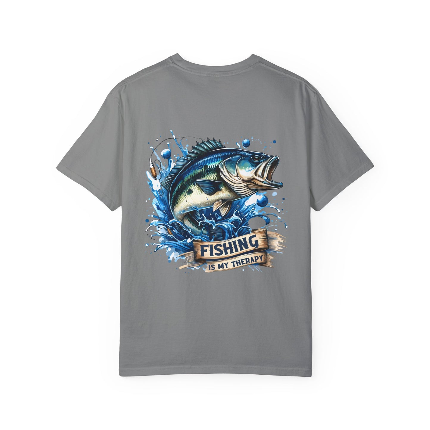 Fishing Therapy Unisex T-Shirt – Weekend Hooker Design