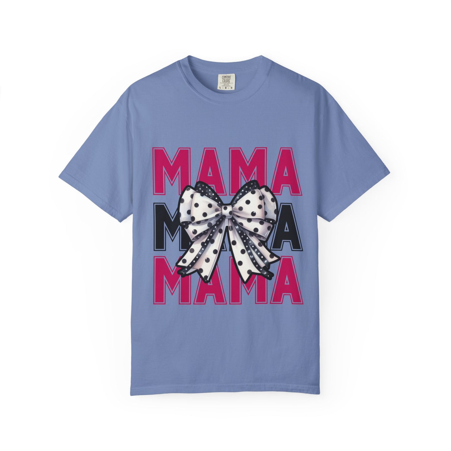 Mama Bow Comfort Colors Unisex T-Shirt - Gift for Moms | Stylish Garment-Dyed Tee