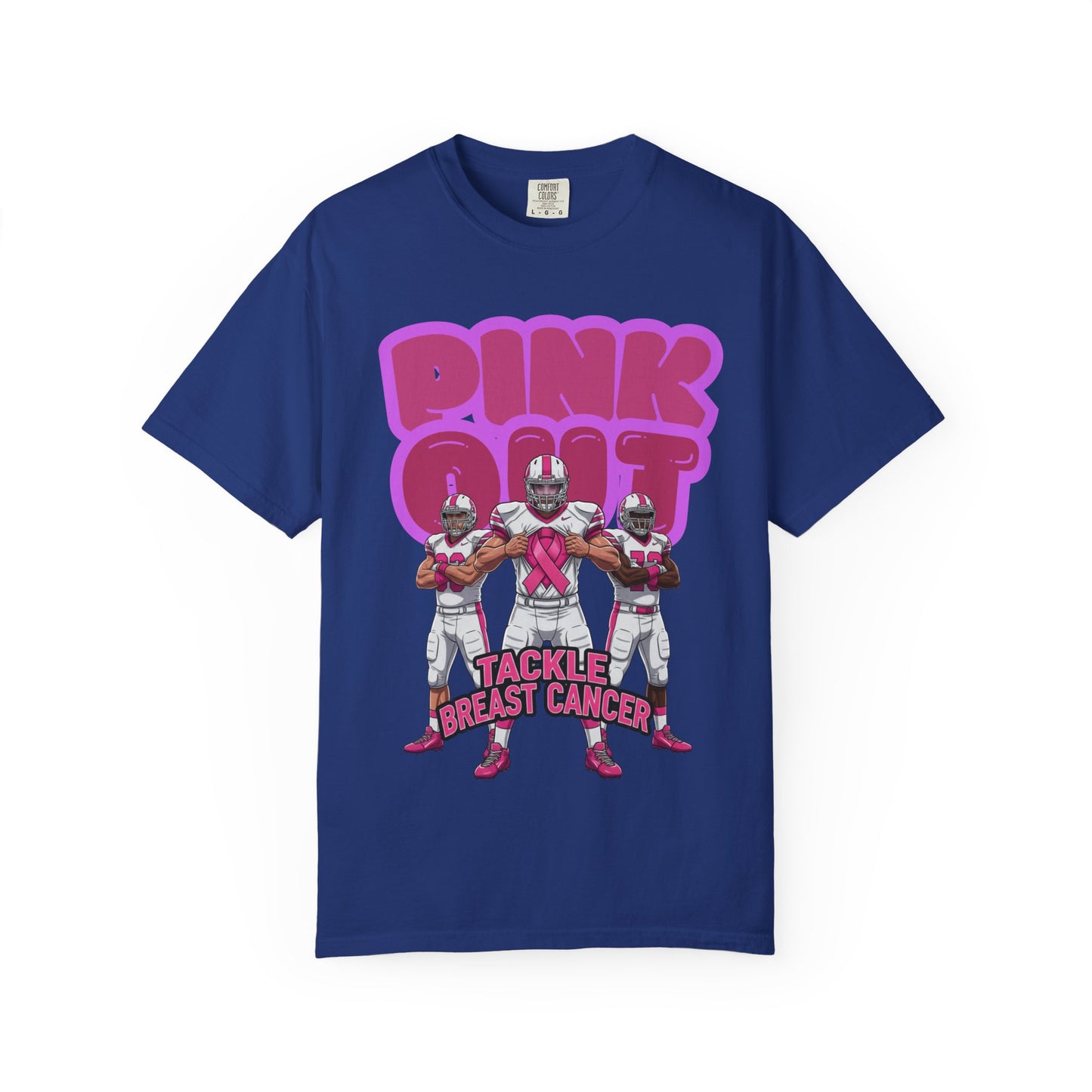 Pink Out T-Shirt, Breast Cancer Awareness, Comfort Colors