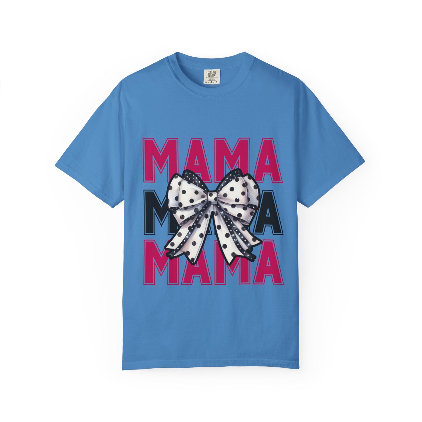 Mama Bow Comfort Colors Unisex T-Shirt - Gift for Moms | Stylish Garment-Dyed Tee