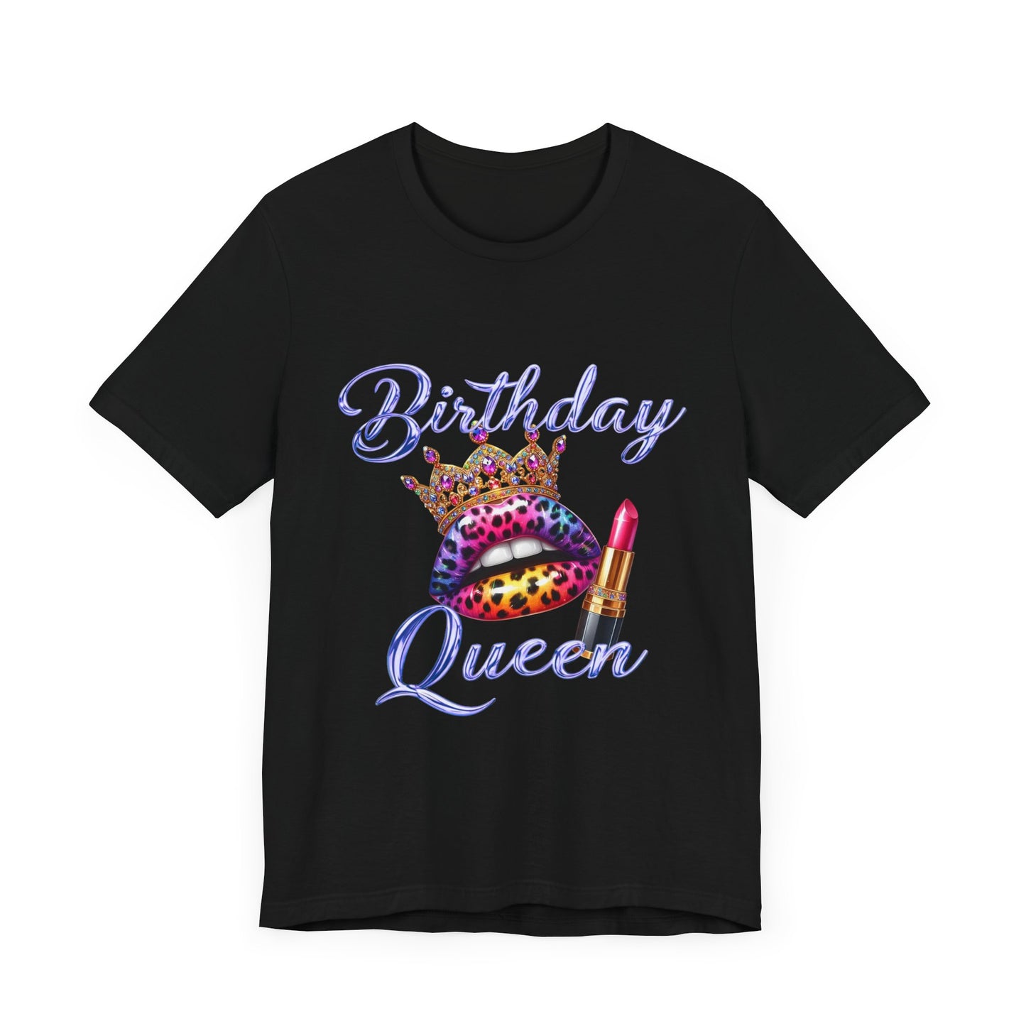 Birthday Queen Tee - Fun Unisex Jersey T-Shirt for Celebrations