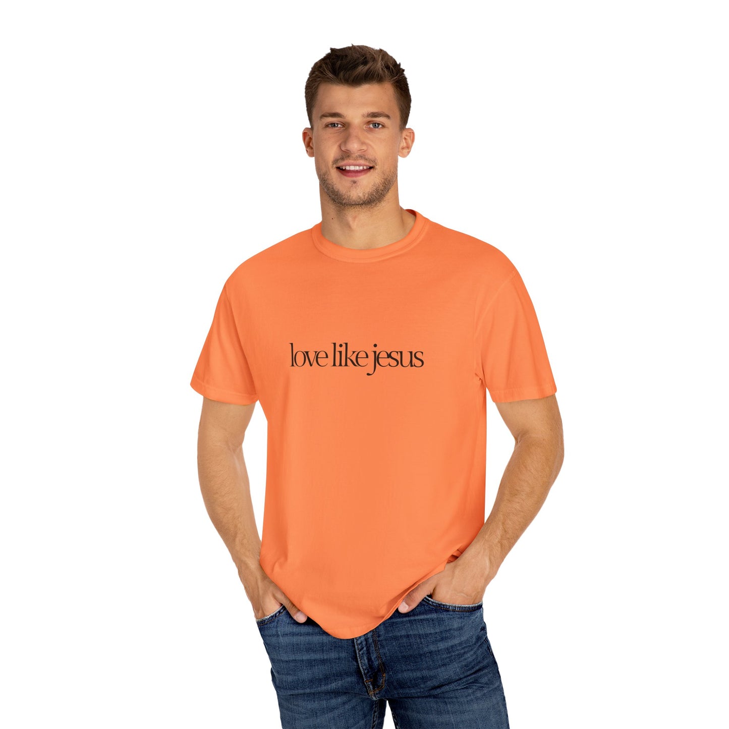 Love like Jesus Comfort colors T-shirt - 'Love Like Jesus' Inspirational Tee