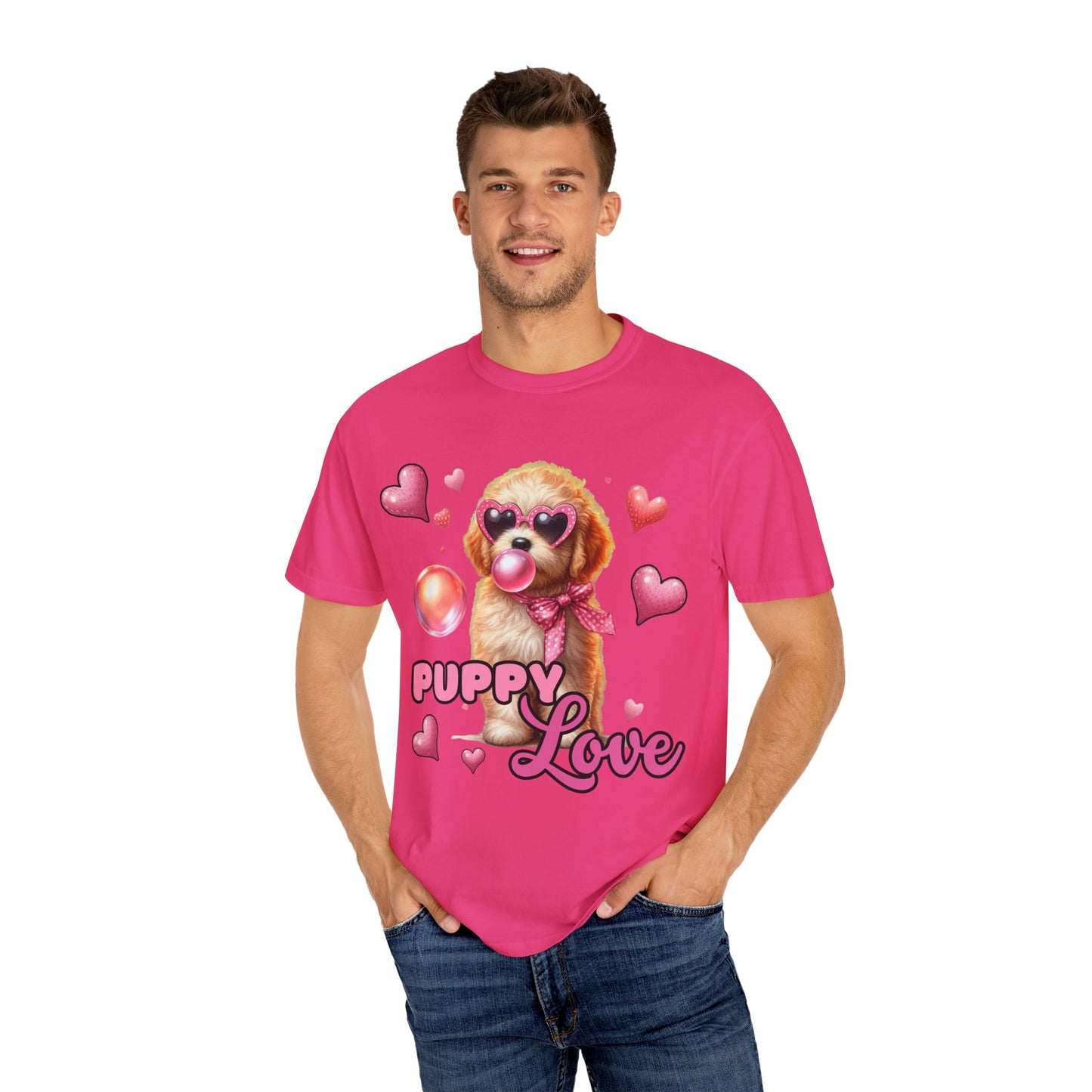 Puppy Love Graphic T-Shirt for Dog Lovers