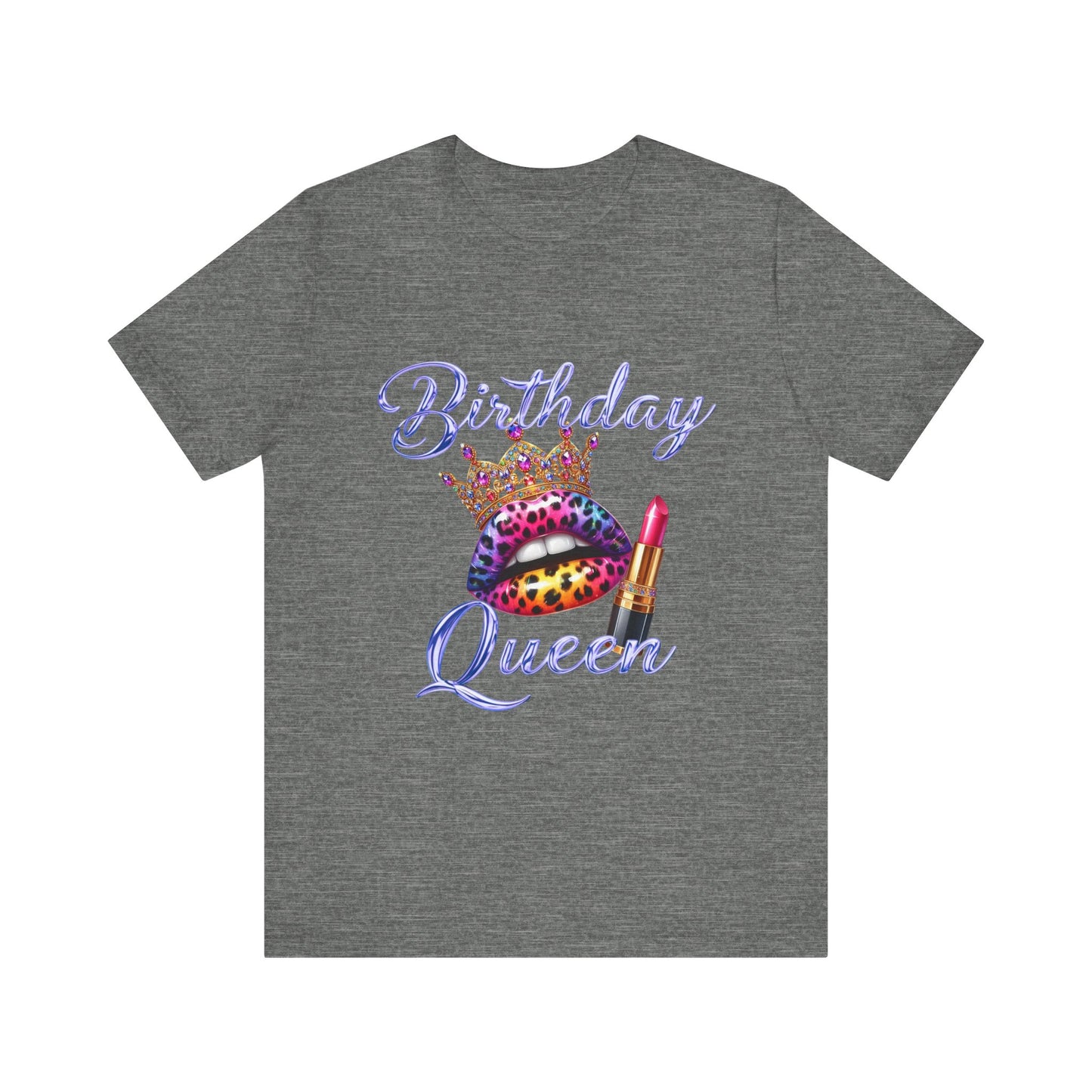 Birthday Queen Tee - Fun Unisex Jersey T-Shirt for Celebrations