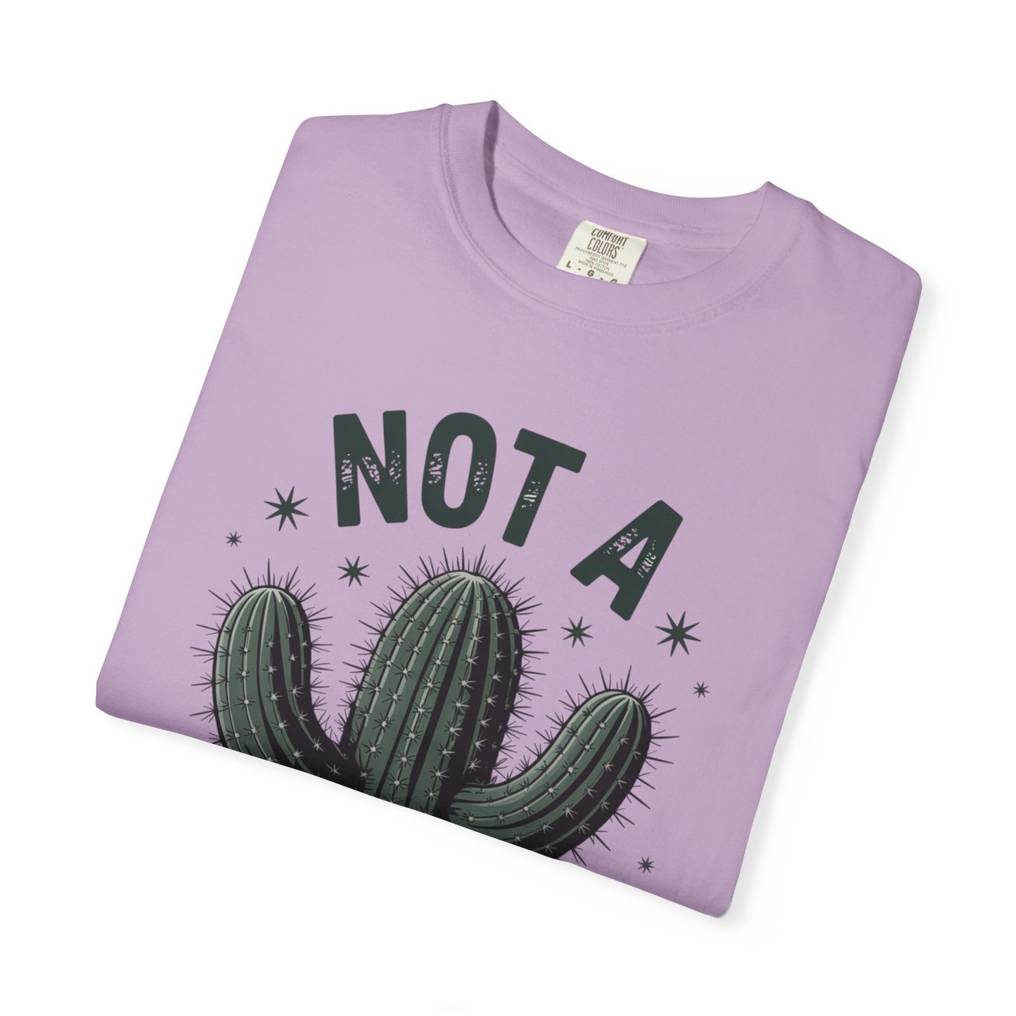 Not a Hugger Cactus Shirt – Funny Introvert Graphic Tee, Sarcastic Desert Plant Design, Anti-Social Gift Idea