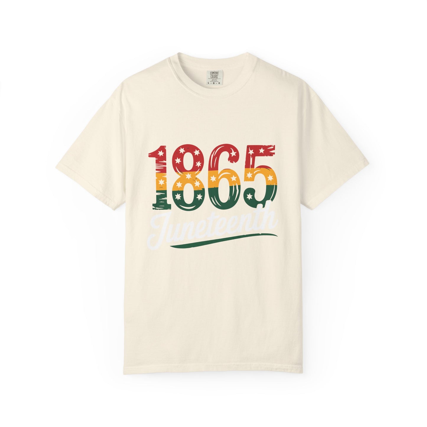 Juneteenth 1865 Shirt – Red Yellow Green Afro Pride Celebration Tee